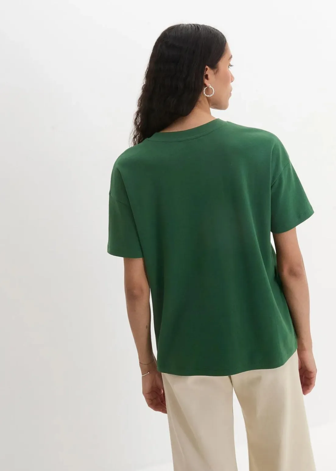 Oversized T-Shirt aus Bio-Baumwolle