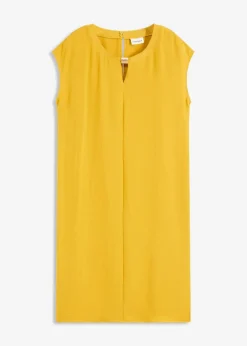 Oversize-Kleid aus strukturiertem Crêpe