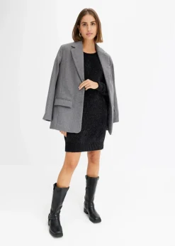 Oversize-Kleid in Strick