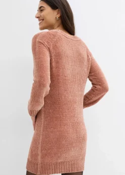 Oversize-Kleid in Strick