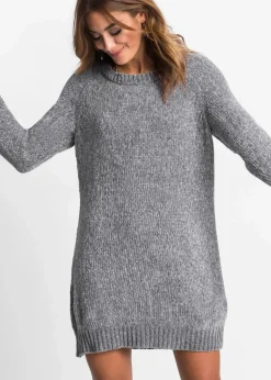 Oversize-Kleid in Strick