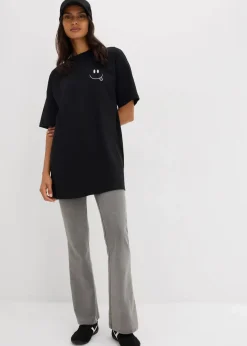 Oversize-Longshirt aus reiner Bio-Baumwolle