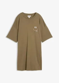 Oversize-Longshirt aus reiner Bio-Baumwolle