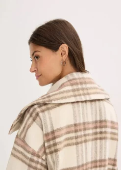 Oversize-Mantel aus weichem Woll-Mix