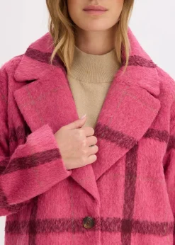 Oversize-Mantel in Wolloptik