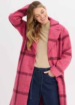 Oversize-Mantel in Wolloptik