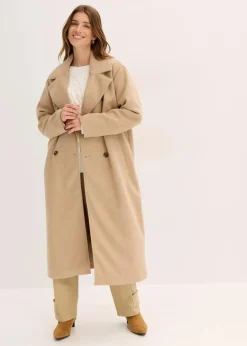 Oversize-Mantel in Wolloptik