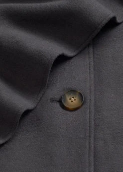 Oversize-Mantel mit zwei dezenten Nahttaschen