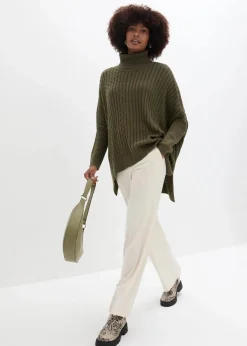 Oversize-Poncho Pullover