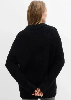 Oversize-Pullover aus Flauschgarn