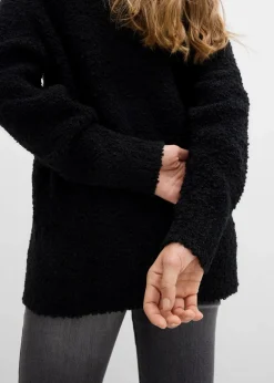 Oversize-Pullover aus Flauschgarn