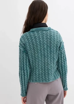 Oversize-Pullover aus reiner Baumwolle