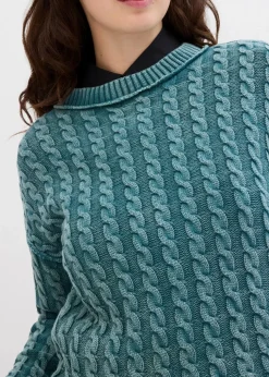Oversize-Pullover aus reiner Baumwolle