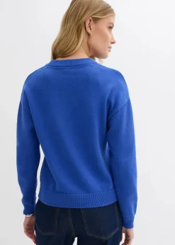 Oversize-Pullover aus reiner Baumwolle