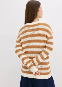 Oversize-Pullover aus reiner Baumwolle