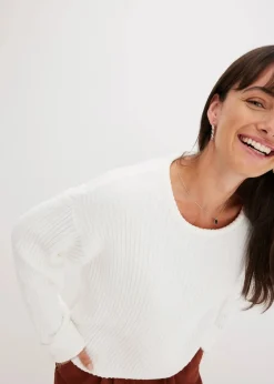 Oversize-Pullover aus weichem Chenille