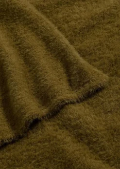 Oversize-Pullover mit Schal