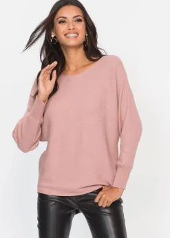 Oversize-Ripp-Pullover