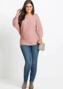 Oversize-Ripp-Pullover