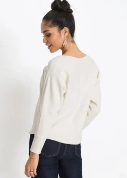 Oversize-Ripp-Pullover