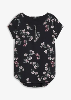 Oversize-Shirt aus Baumwoll-Mix