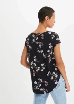 Oversize-Shirt aus Baumwoll-Mix