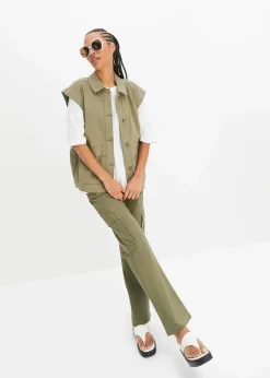 Oversize-Shirt aus fließender Viskose