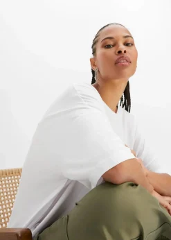 Oversize-Shirt aus fließender Viskose