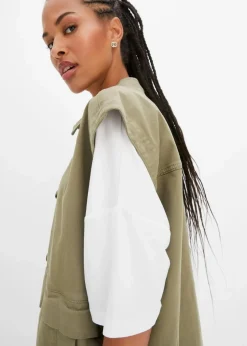 Oversize-Shirt aus fließender Viskose