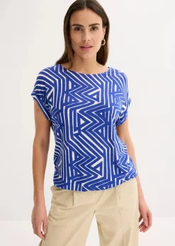 Oversize-Shirt aus fließendem Viskose-Mix