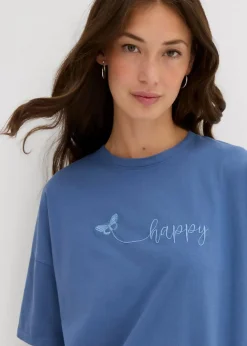 Oversize-Shirt aus reiner Bio-Baumwolle