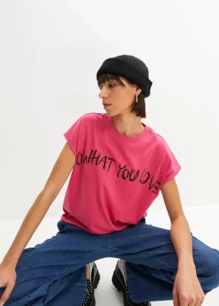 Oversize-Shirt aus reiner Bio-Baumwolle