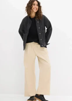 Oversize-Shirt aus reiner schwerer Bio-Baumwolle