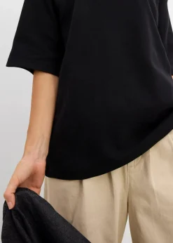 Oversize-Shirt aus reiner schwerer Bio-Baumwolle