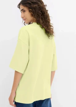 Oversize-Shirt aus reiner schwerer Bio-Baumwolle