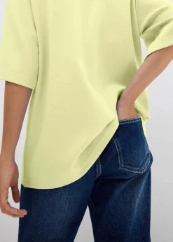 Oversize-Shirt aus reiner schwerer Bio-Baumwolle