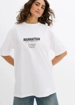 Oversize-Shirt aus reiner Bio-Baumwolle