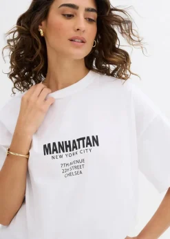 Oversize-Shirt aus reiner Bio-Baumwolle