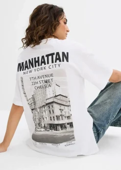 Oversize-Shirt aus reiner Bio-Baumwolle