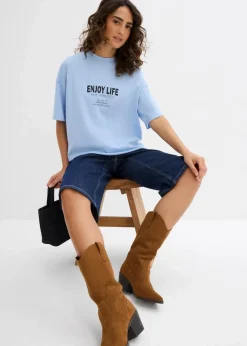 Oversize-Shirt aus reiner Bio-Baumwolle