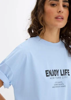 Oversize-Shirt aus reiner Bio-Baumwolle