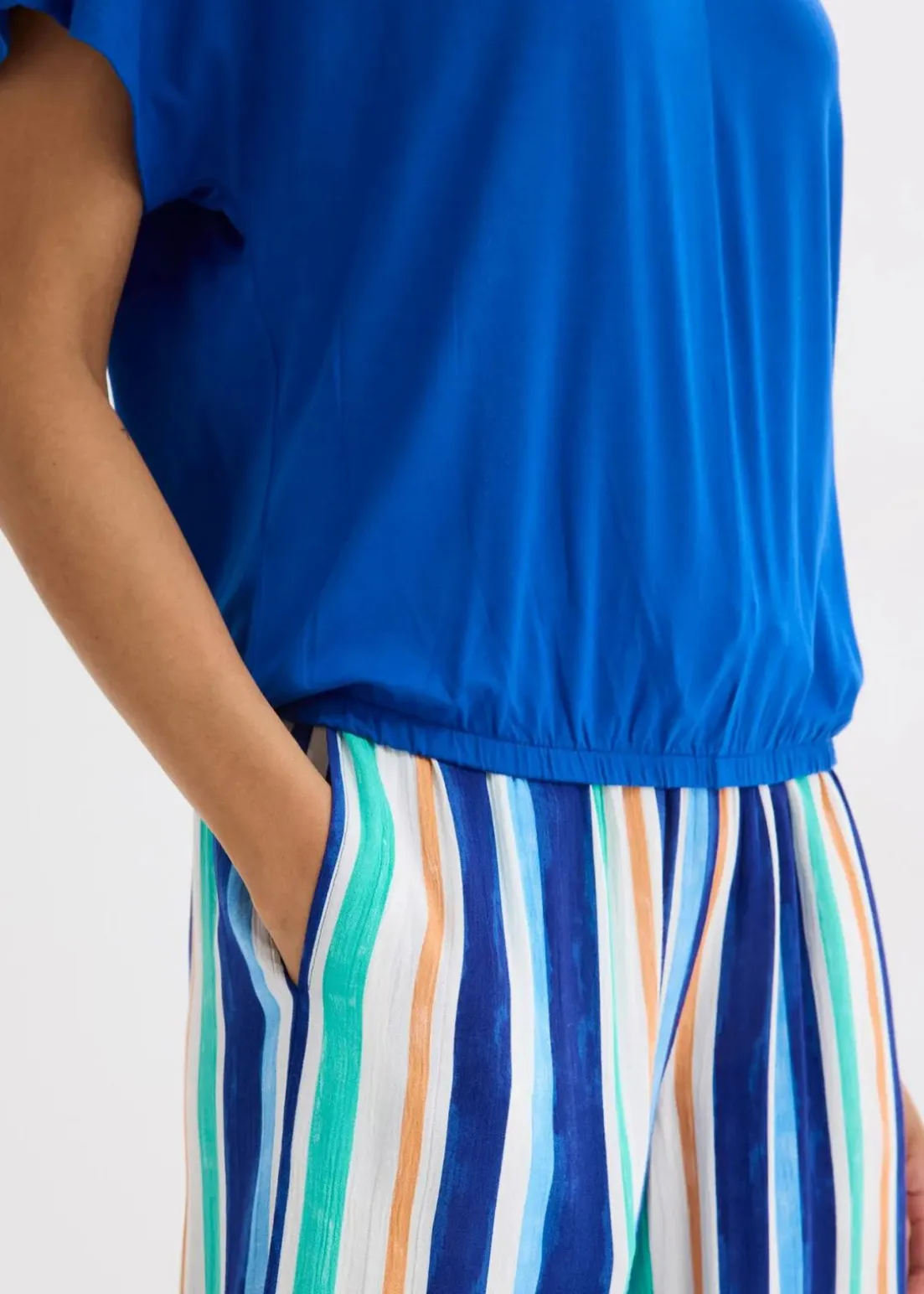 Oversize-Shirt aus softem Viskose-Mix