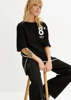 Oversize-Shirt aus softem Viskose-Mix