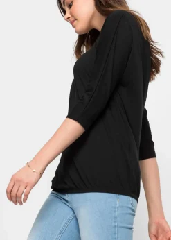 Oversize-Shirt aus Viskose-Mix