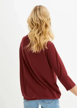 Oversize-Shirt aus Viskose-Mix