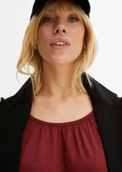 Oversize-Shirt aus Viskose-Mix