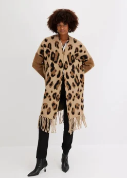 Oversize-Strickjacke