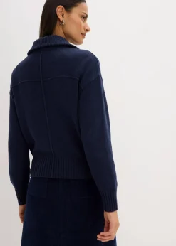 Oversize-Strickjacke