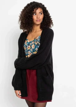 Oversize-Strickjacke