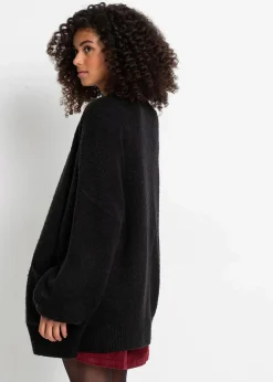 Oversize-Strickjacke